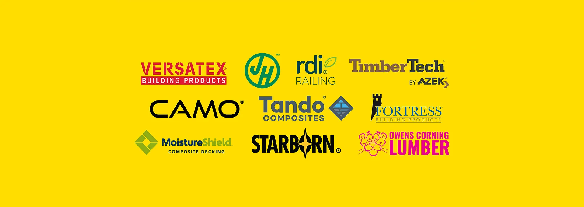 Products to make any homeowner’s vision happen.