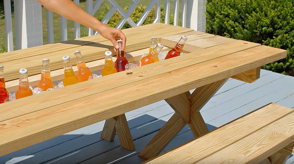 How to Build a Picnic Table - DIY Plans